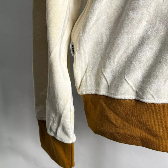 Obey LS Velour Polo "Neue" Unbleached - Picture 4 of 5